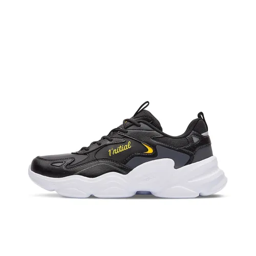 361° NFO Chunky Sneakers Men Low-Top Raven/Yellow