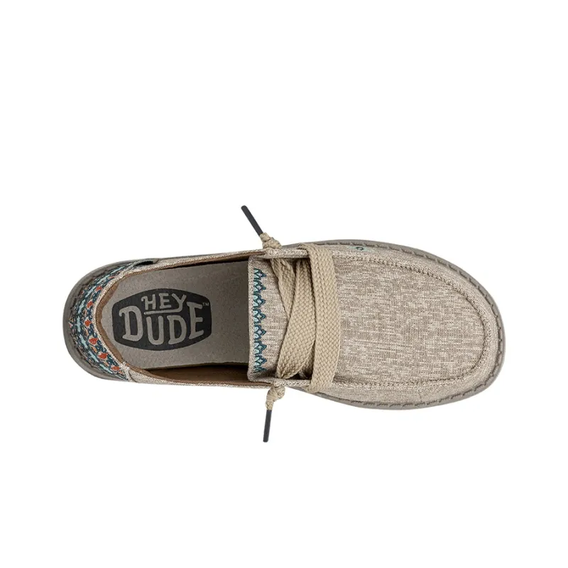 Heydude Women's Casual Shoes Women's Low-Top Sunflower Rice-6
