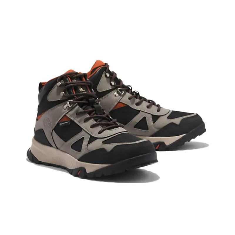 Timberland Lincoln Peak Waterproof Fabric And Leather Boot 'Grey'-2