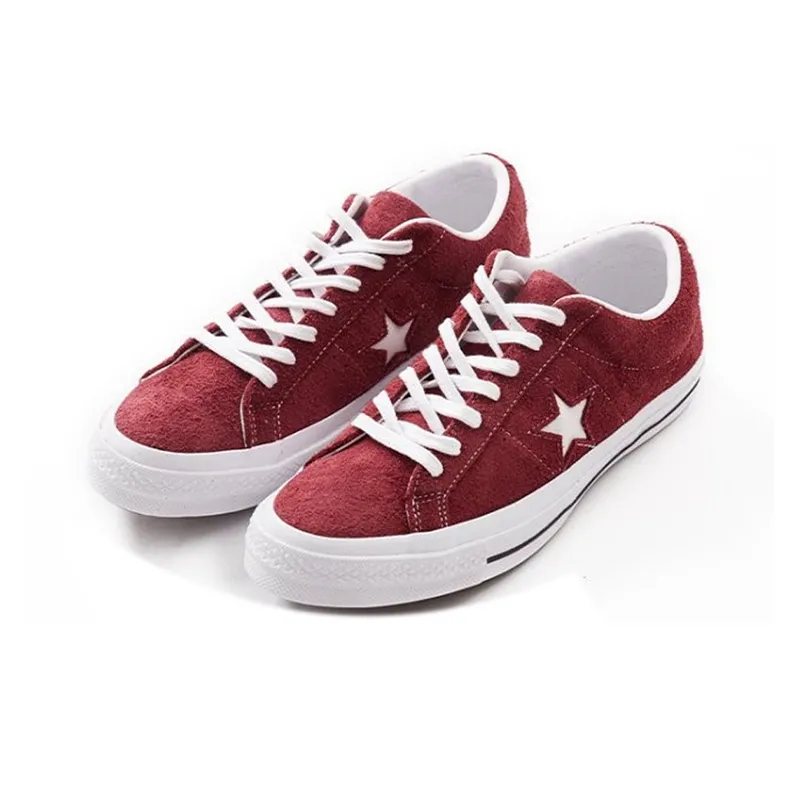 Converse One Star Suede Ox 'Deep Bourdeaux'-1