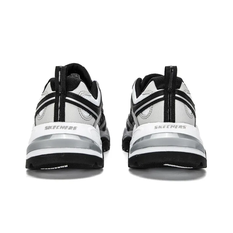 Skechers Stamina V2 1.0 Cushioning Anti Slip And Wear Resistant Low Top Chunky Sneakers Women's Black White-3