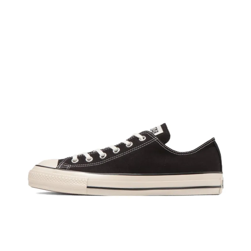 Converse Chuck Taylor All Star Us O Anti Slip Wear Resistant Low Top Canvas Shoes Unisex Black Rice Japan Version-0