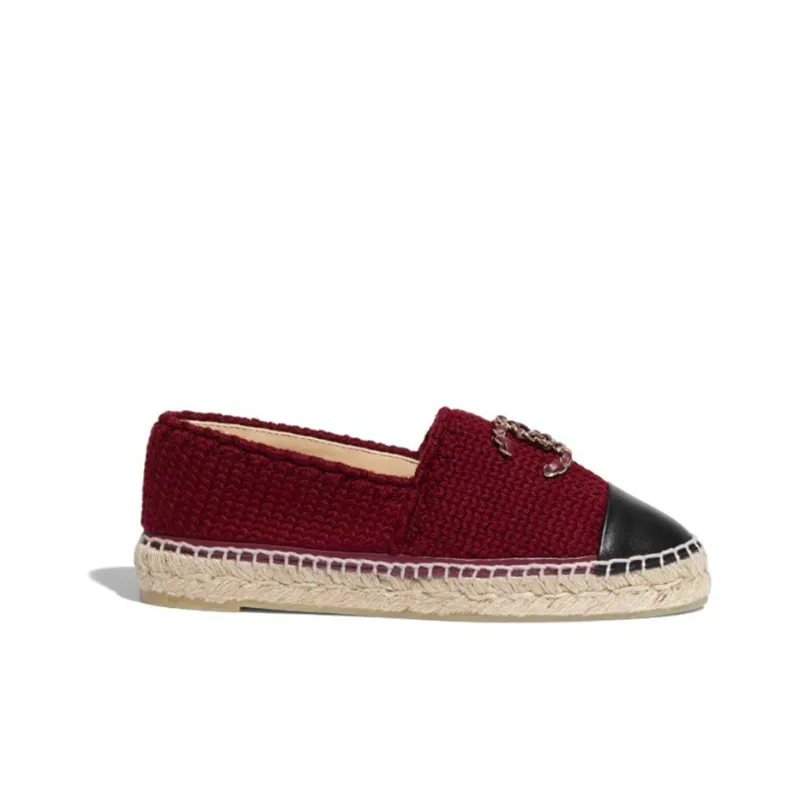 CHANEL Women's Casual Shoes Women's Burgundy-1