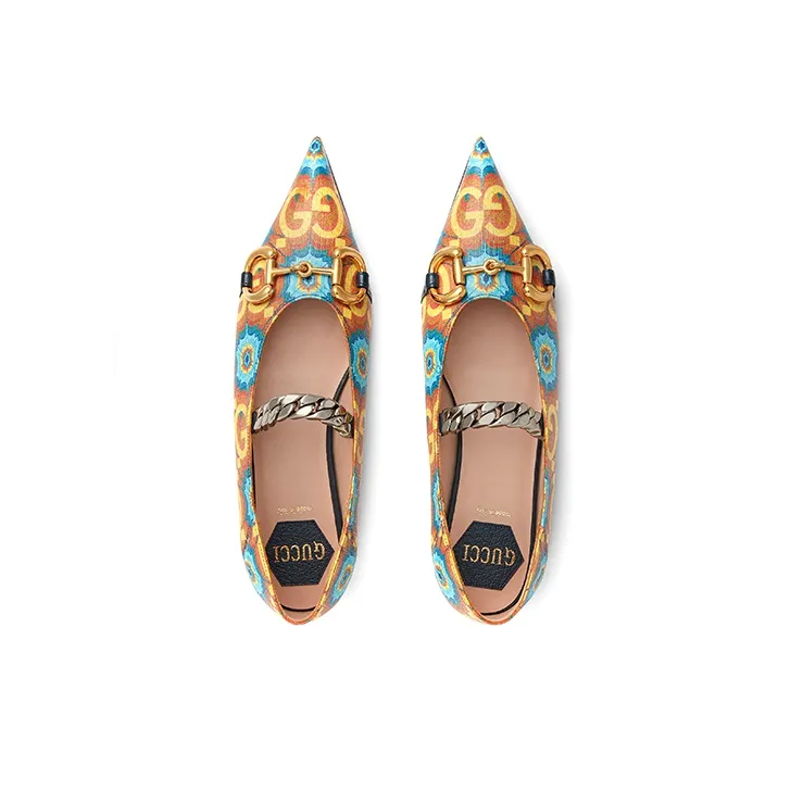 GUCCI Casual Single Shoes Women's Multicolor-2