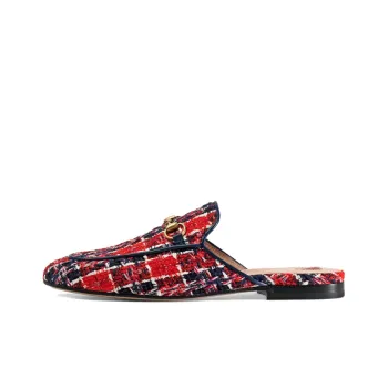 GUCCI Princetown Women's Casual Shoes Women's Red