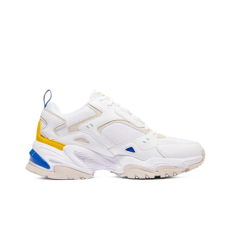 Skechers Stamina V2 Chunky Sneakers Men Low Top White/Blue-1