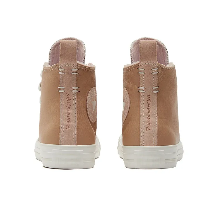 Converse Women's Chuck Taylor All Star High 'Perfect Is Not Perfect Champagne Tan' Women's-4