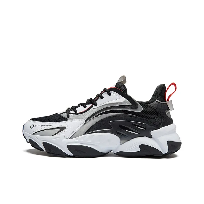 361° Osmo 2.0 Chunky Sneakers Men Low Top Black/White-0