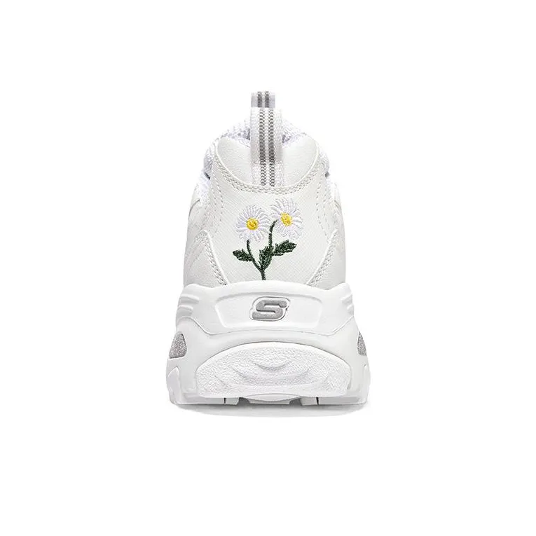Skechers D'lites 1.0 Sneakers 'White Grey' Women's-3
