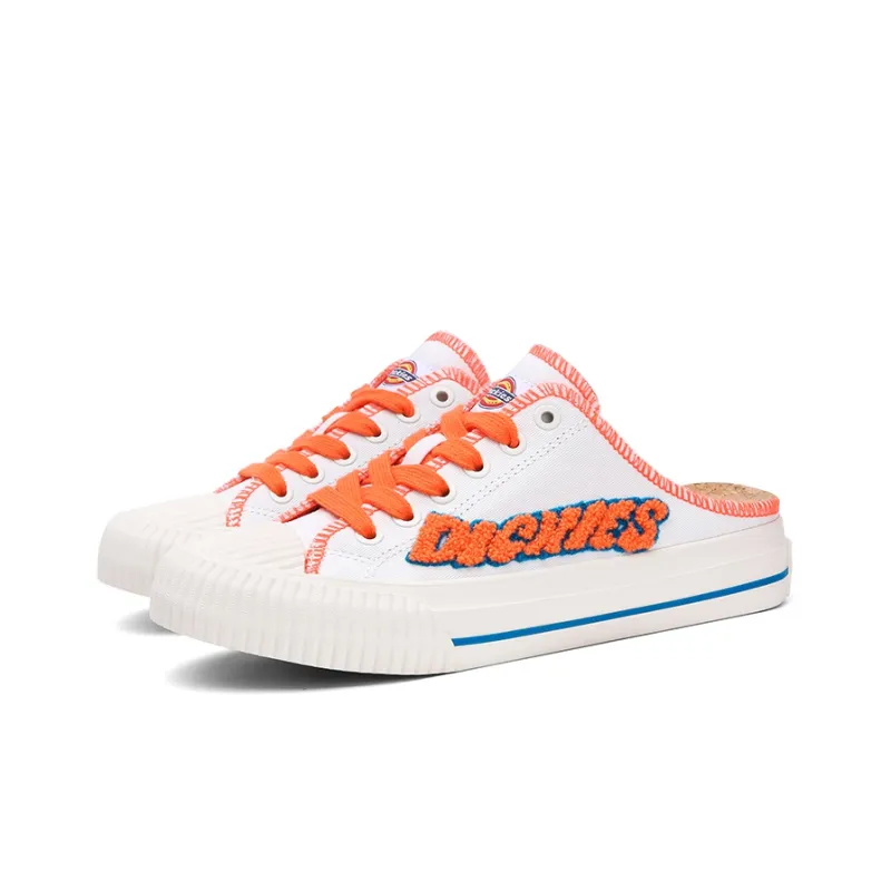 Dickies Breathable Low Top Canvas Shoes Women's White-2