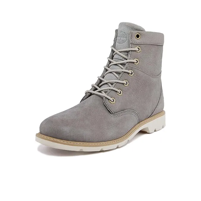 Timberland Campton 6 Inch Waterproof Wide Fit Boots 'Grey Nubuck' Women's-2