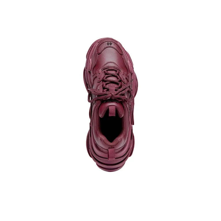 Balenciaga Triple S Sneakers 'Burgundy' Women's-2