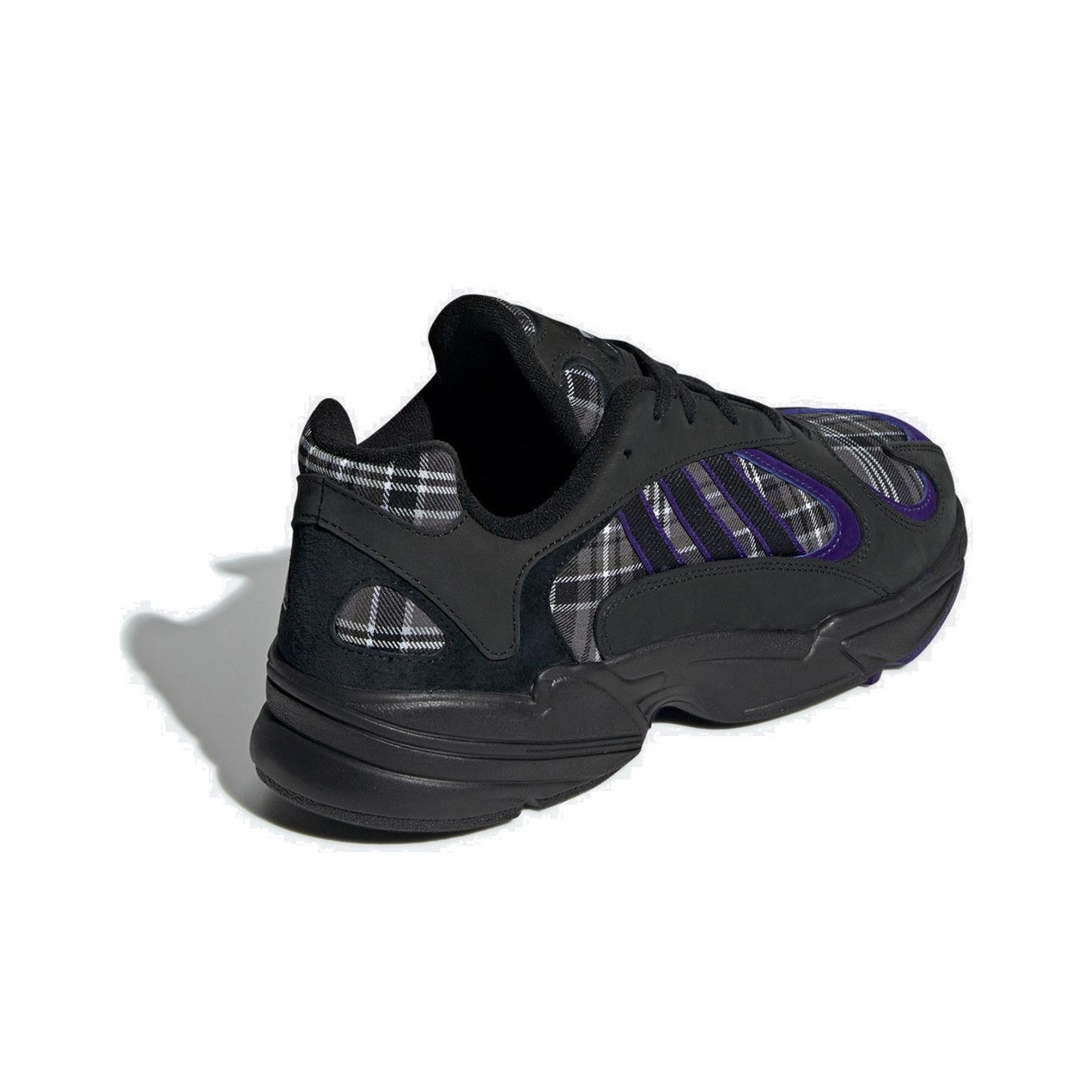 Adidas Originals Yung 1 Purple Plaid POIZON