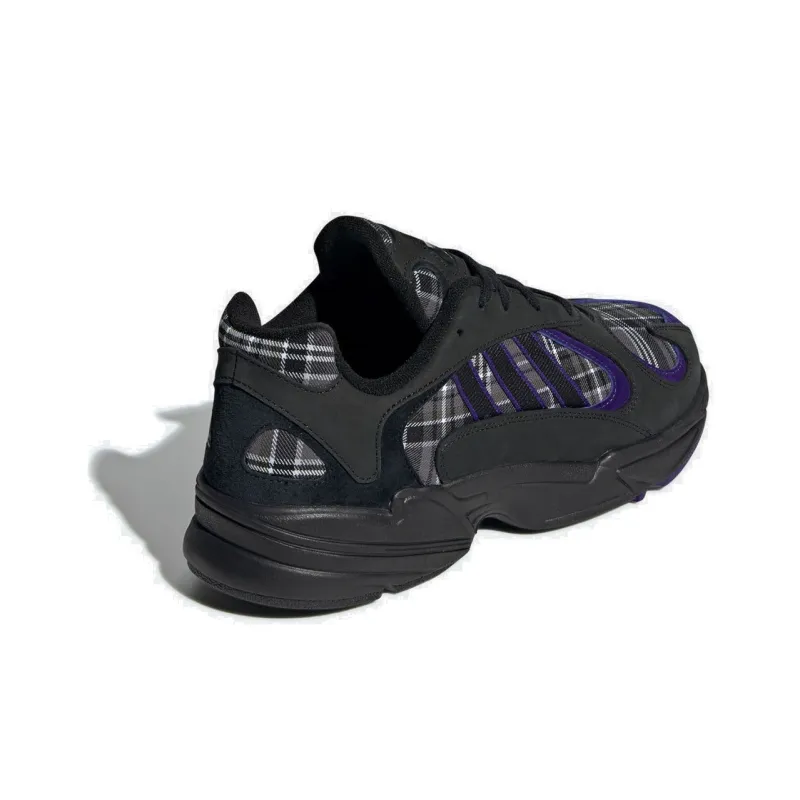 Adidas Yung 1 Purple Plaid-3