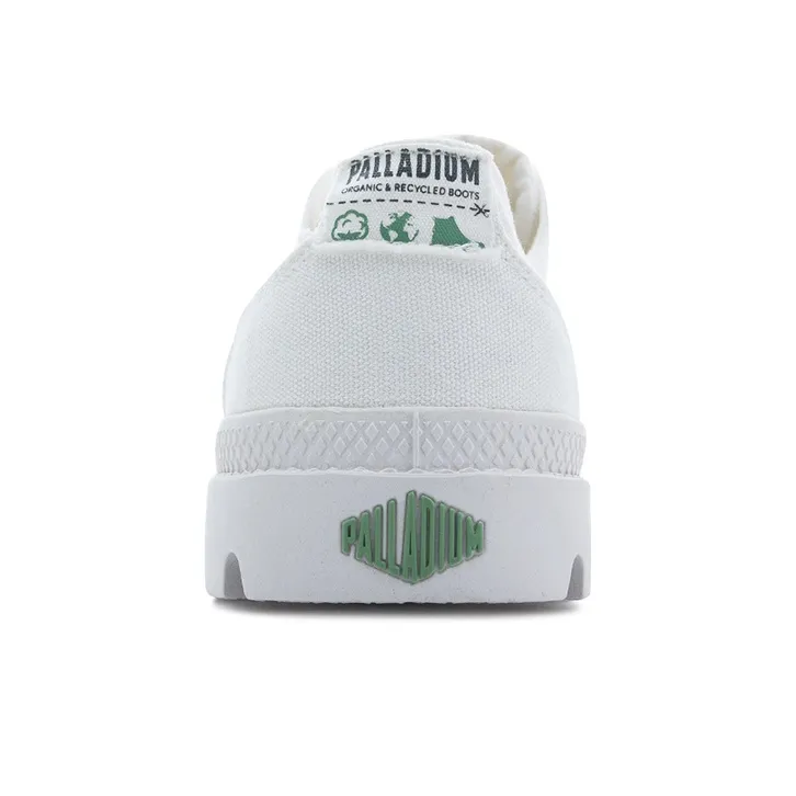 Palladium Pampa Ox Organic Slip Resistant, Abrasion Resistant, Lightweight Low Top Canvas Shoes Unisex White-3