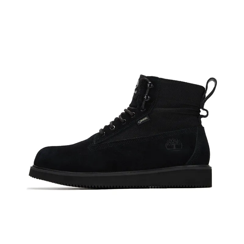 Timberland 6 Inch Premium Vibram Waterproof Boots 'Black Suede'-0