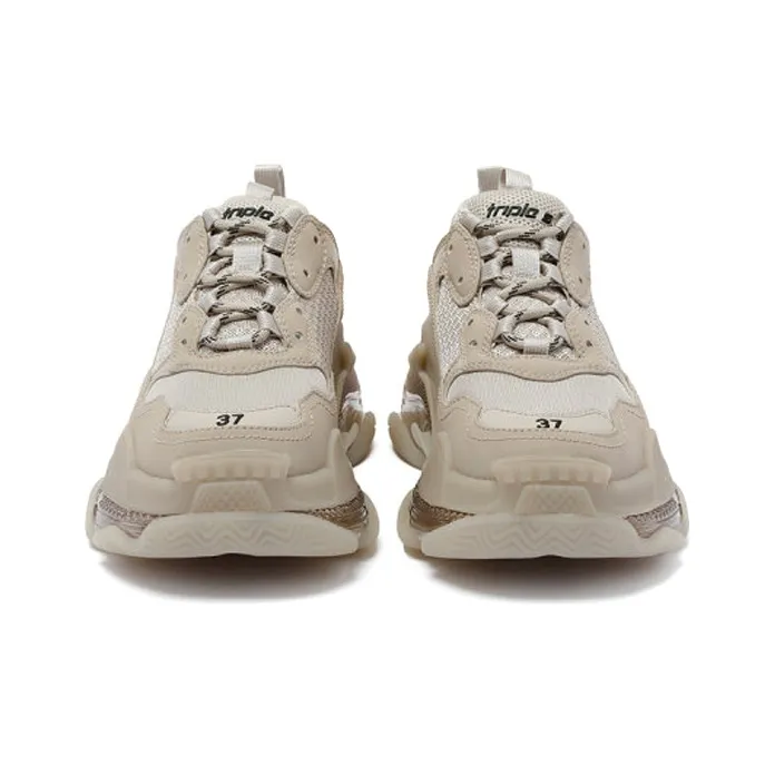 Balenciaga Triple S Sneaker 'Clear Sole Beige' Women's-3