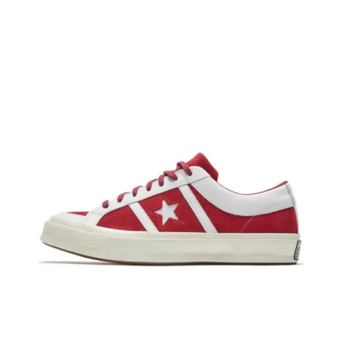 Converse One Star Canvas Shoes Unisex Low-Top White/Red