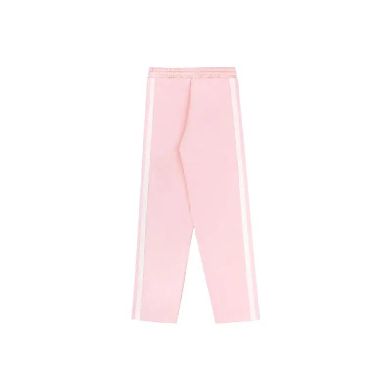 SPORTY & RICH Logo embroidered Straight leg Track Pants-1