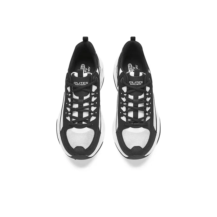 Skechers DLites 4.0 'Black White'-2