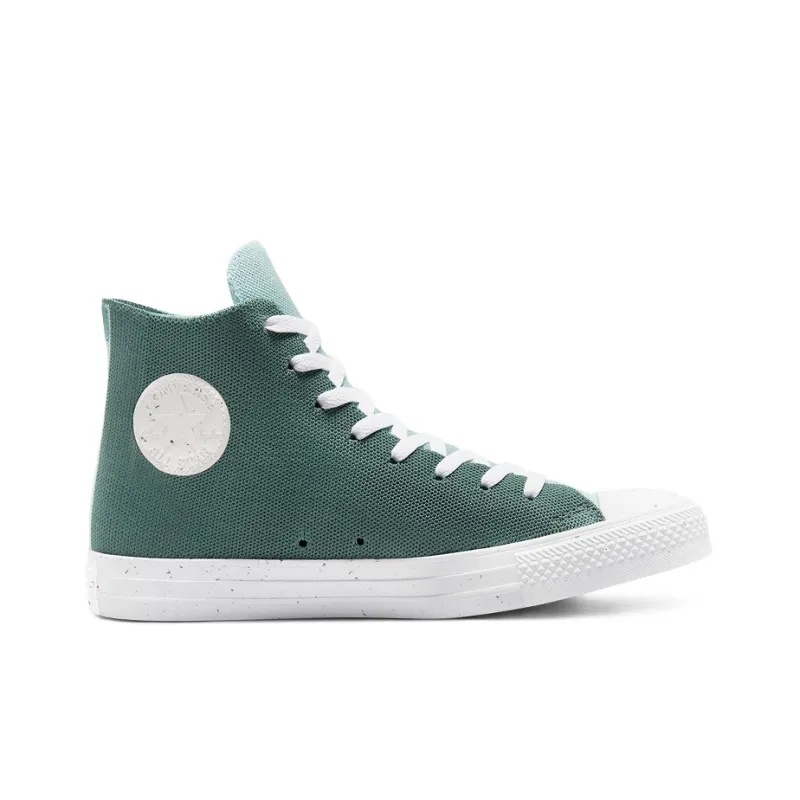 Converse Chuck Taylor All Star Renew Knit High Top Canvas Shoes Green-1