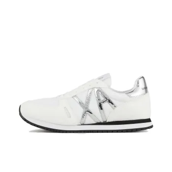 ARMANI EXCHANGEAE Cushioning Low Top Casual Shoes Women's White