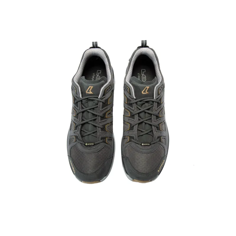Lowa EVO GTX Low Top Outdoor Shoes Men's Bronze Gray-3