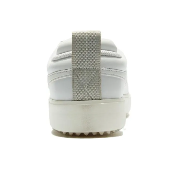 Nike Course Classic Cushioning Anti-Slip And Wear-Resistant Low-Top Golf Shoes Women's White-3