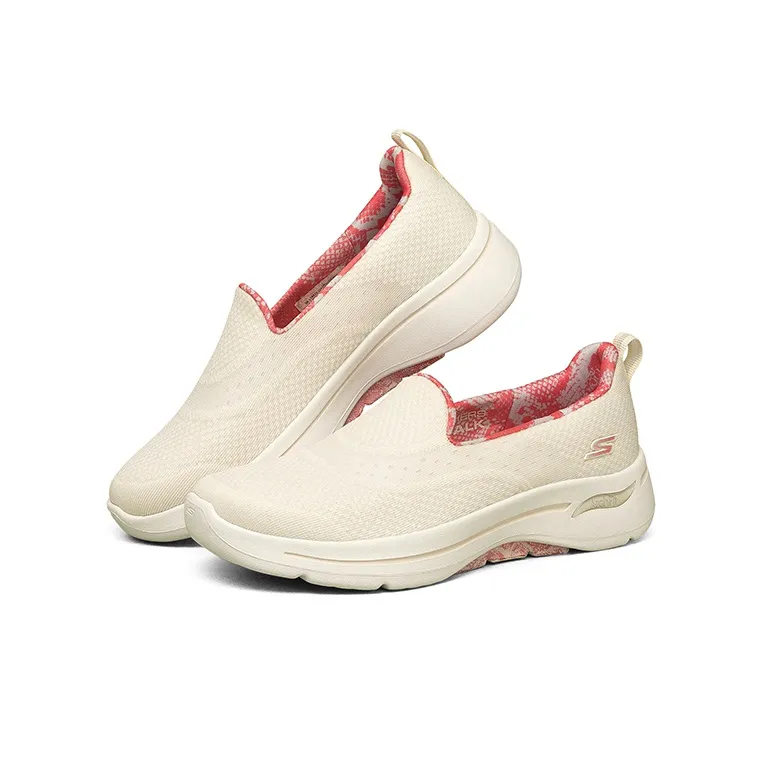 Skechers Go Walk Arch Fit 'Cream White' Women's-3