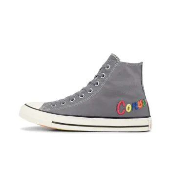 Converse Chuck Taylor All Star Rainbow High Top 'Gray White'
