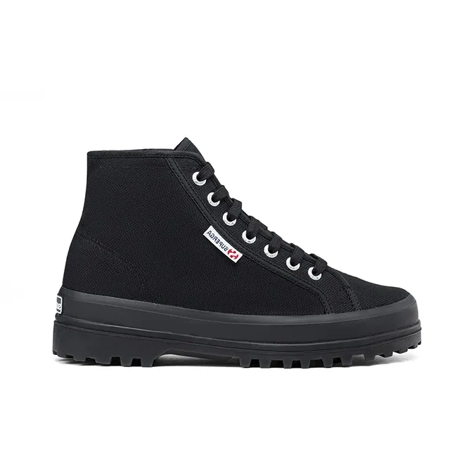 SUPERGA High-top Lace-up Sneakers-1