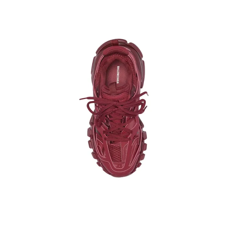 Balenciaga Track Trainer 'Burgundy'-4
