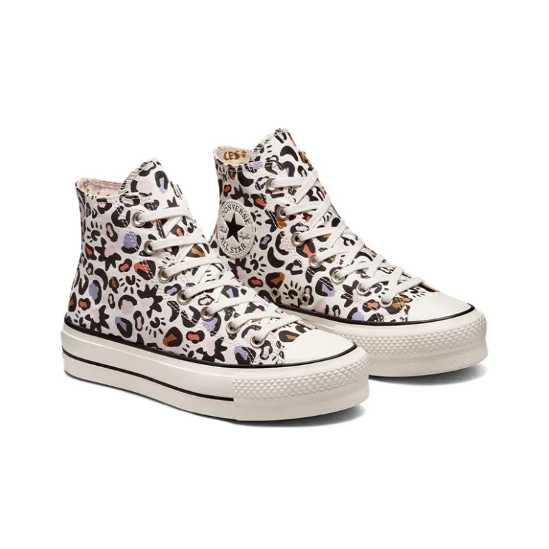 Converse Women's Chuck Taylor All Star Platform High 'Mystic World Multi Leopard' Women's-2