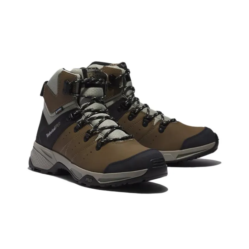 Timberland Waterproof And Wear-resistant Short Outdoor Boots Men's Black Gray Brown-2
