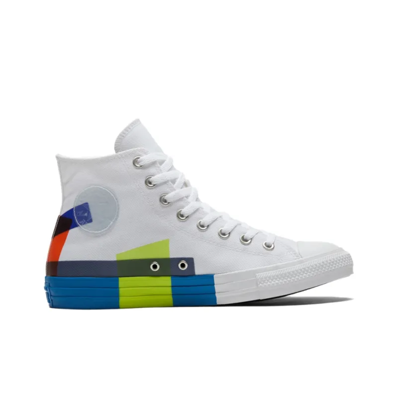 Converse Chuck Taylor All Star Canvas Shoes White/Blue-1