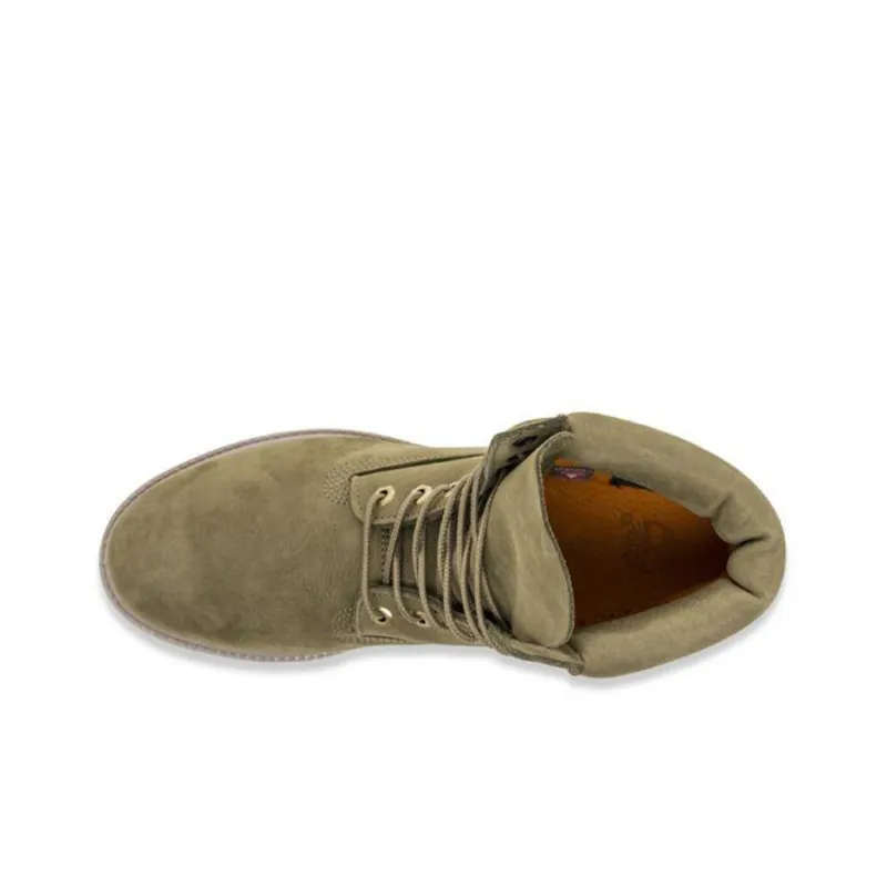 Timberland 6 Inch Premium Waterproof Boot 'Olive Nubuck'-3