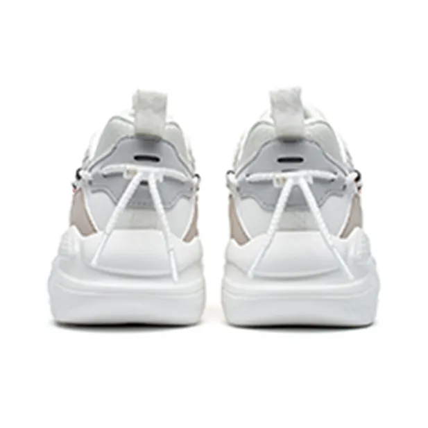 XTEP Chunky Sneakers Men Low-Top Gray-2