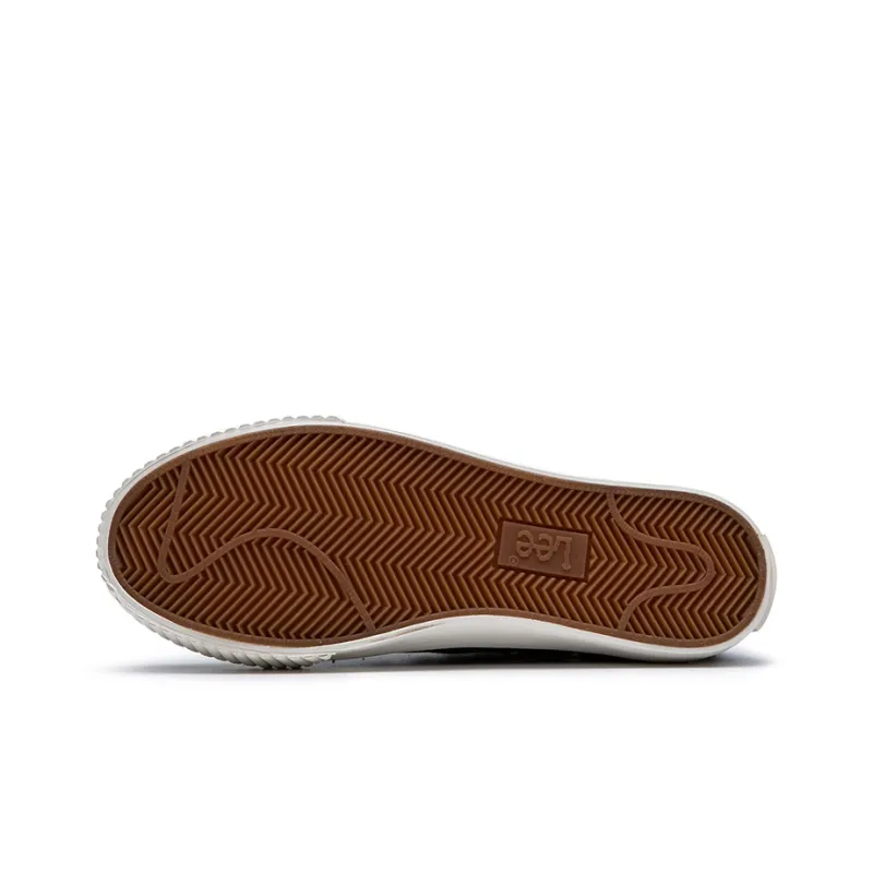 Lee Breathable Lightweight Height Increasing High Top Canvas Shoes Unisex Beige-4