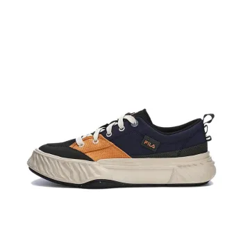 FILA Canvas Low NonSlip Durable Shoes 'Blue Green Orange'