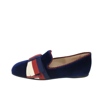 GUCCI Sylvie Casual Single Shoes Women's Dark Blue