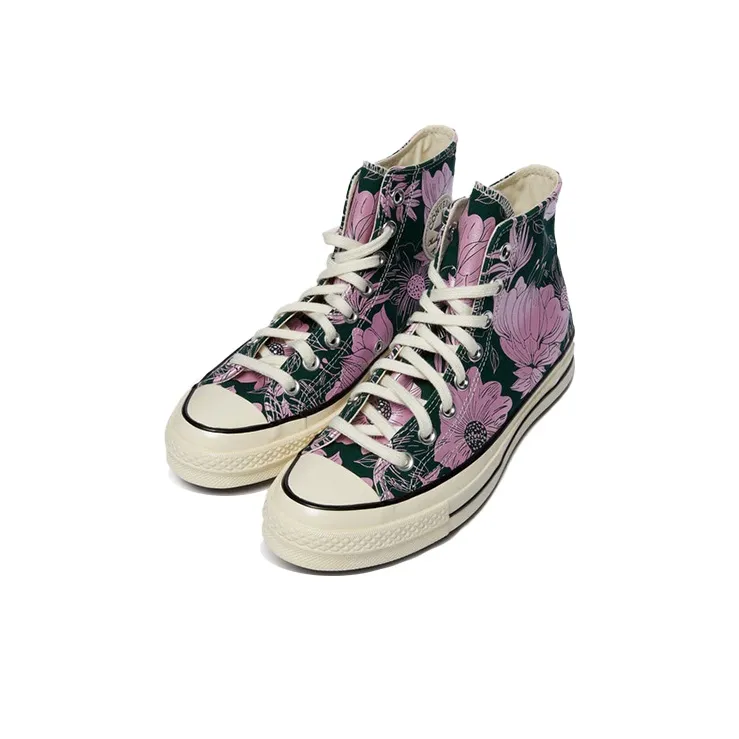 Converse Chuck Taylor All Star 70 Hi Vintage Floral Midnight Pink Glaze Women's-1