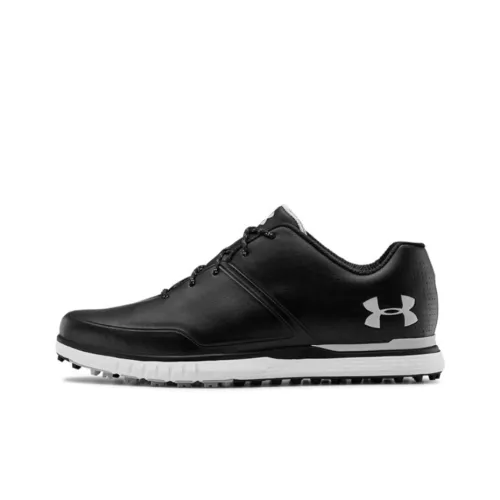 Under Armour Golf Shoes Unisex Low-Top Black