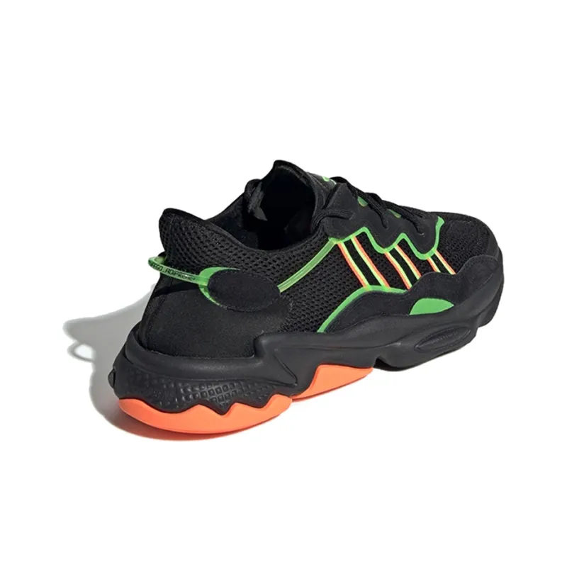 Adidas Ozweego Black Orange Green-3