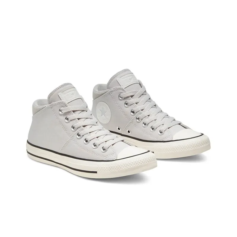 Converse CTAS Madison Anti-Slip Wear-Resistant Lightweight Coverage Low-Top Canvas Shoes Women's Gray White-2