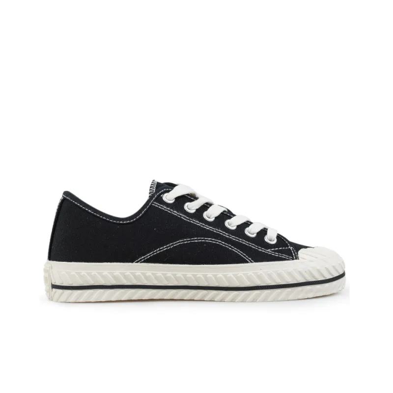 MLB Playball Cookie Shoes Slip Resistant, Abrasion Resistant, Breathable, Lightweight Low Top Canvas Shoes Unisex Black-1