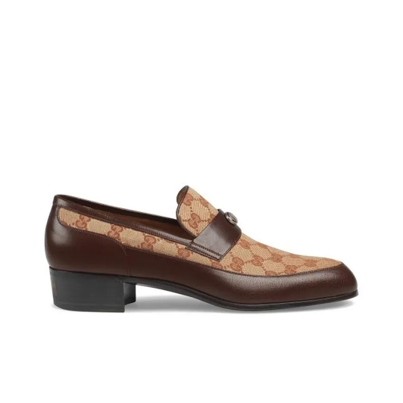 GUCCI Original GG Loafers With GUCCI Team Motif-1