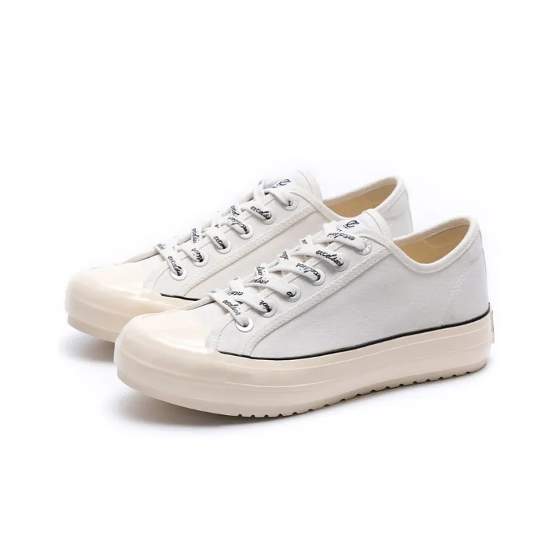 Excelsior Canvas Shoes Women's Low Top Classic White-1