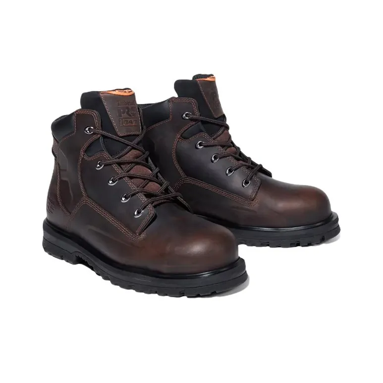 Timberland Add Pine Lanying Magnus 6 Wear-Resistant Crew Outdoor Boots Men's Dark Brown-2