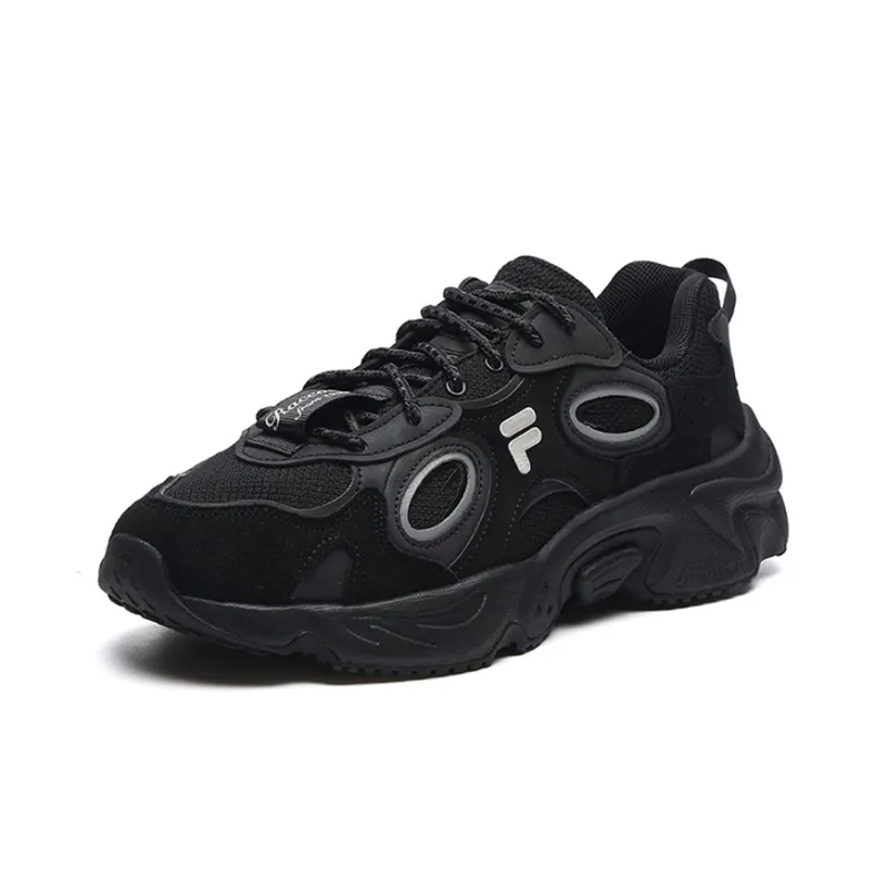 FILA FUSION Raccoon Sneakers 'Black' Women's-1