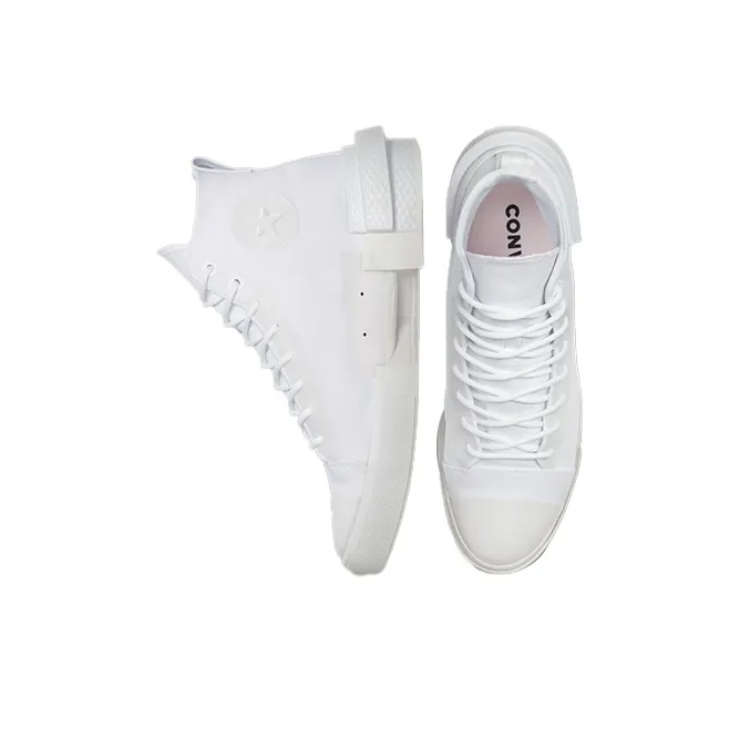 Converse Chuck Taylor All Star Disrupt CX Anti-Slip Wear-Resistant High-Top Canvas Shoes Unisex Standard White-3